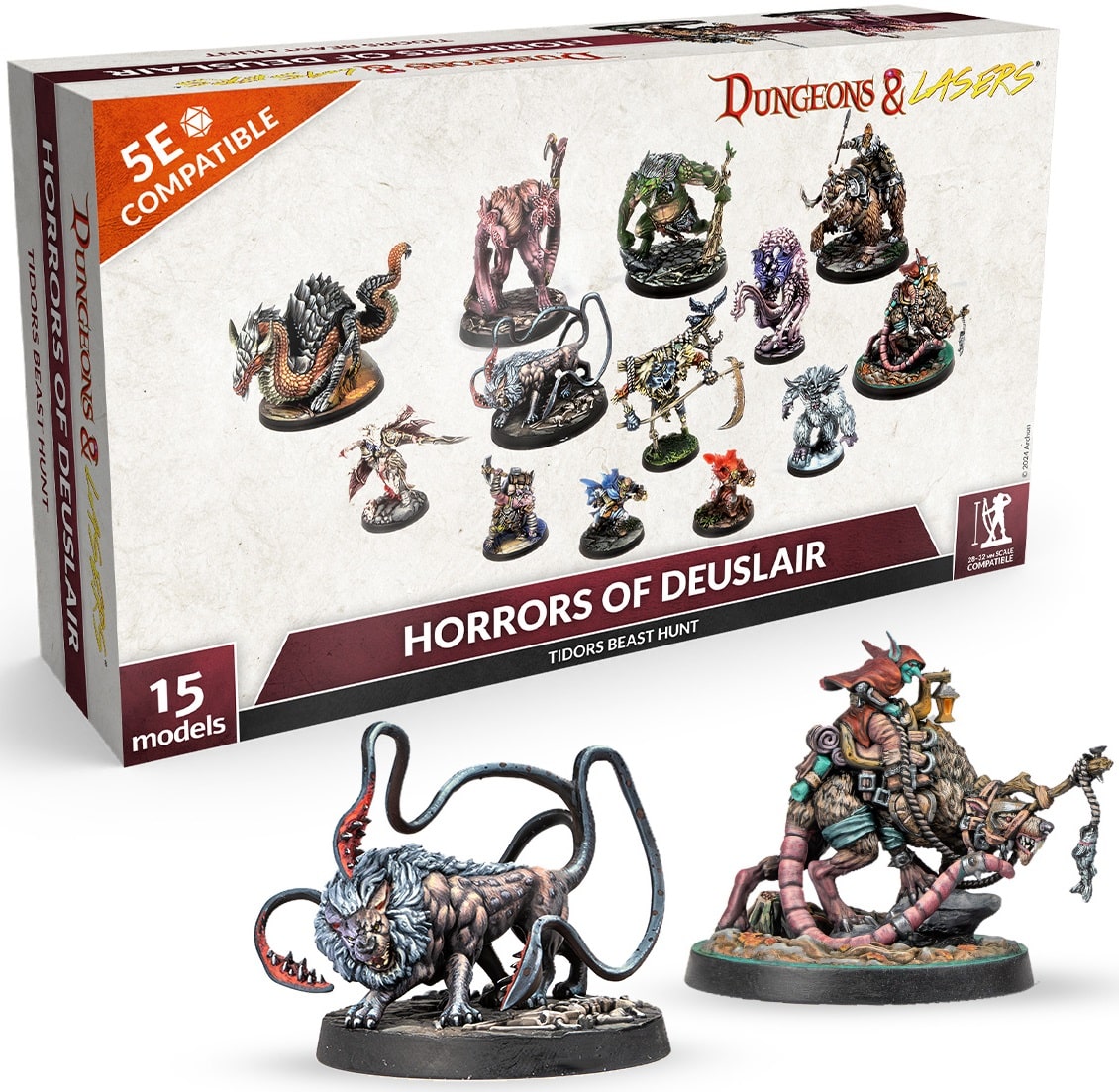 Dungeons and Lasers Horrors of Deuslair Miniature Pack image 0